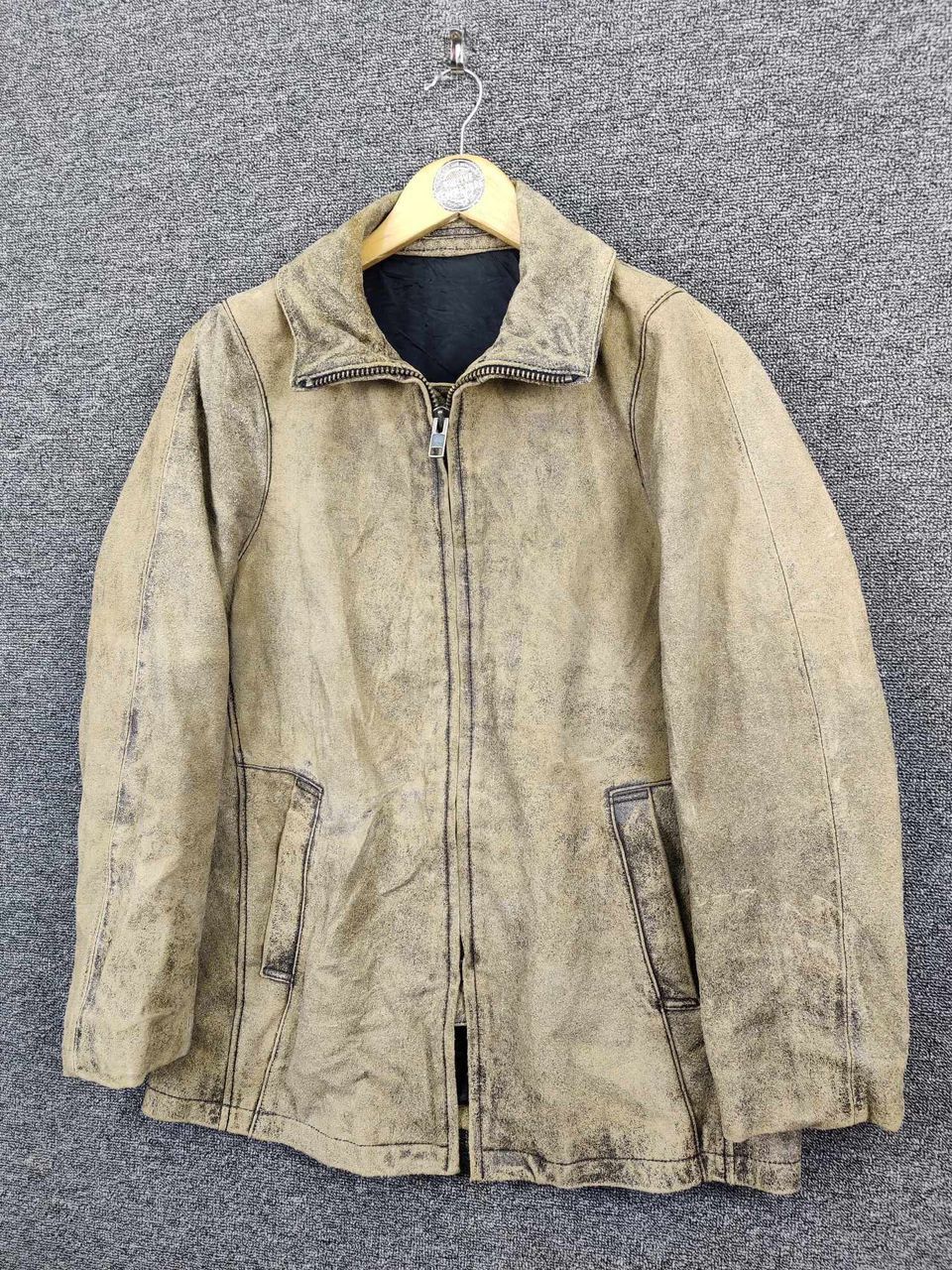 ABAHOUSE Vintage Abahouse Lether Jacket Nice Design Size US M / EU 48-50 / 2 - 2 Thumbnail