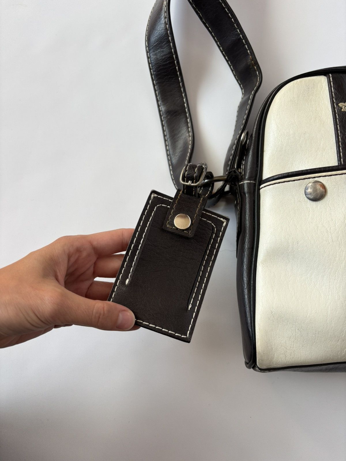 Diesel Diesel Vintage Shoulder Crossbody Faux Leather Bag Y2K Size ONE SIZE - 3 Thumbnail