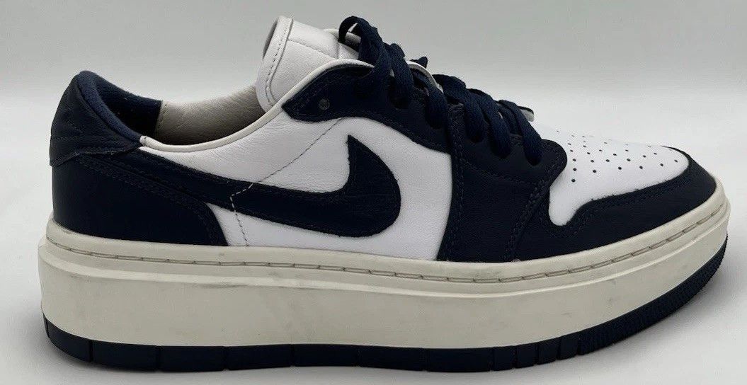 Nike Nike Air Jordan 1 Low Elevate Women’s Size 10 Midnight Navy Size US 10 / IT 40 - 8 Thumbnail