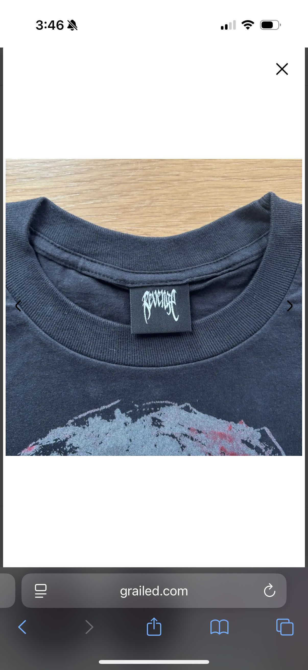 Revenge × Trippie Redd Black lightning trippie long sleeve Size US L / EU 52-54 / 3 - 3 Thumbnail