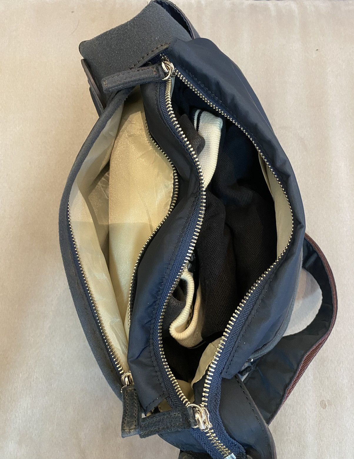 Y's for Men × Yohji Yamamoto Y’saccs Nylon Crossbody Bag Made Japan Size ONE SIZE - 6 Thumbnail