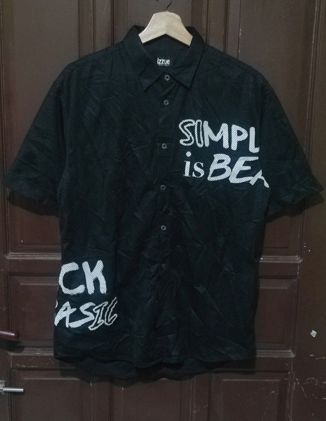 Japanese Brand × izzue Izzue Mesh double lining button up Size US M / EU 48-50 / 2 - 1 Thumbnail
