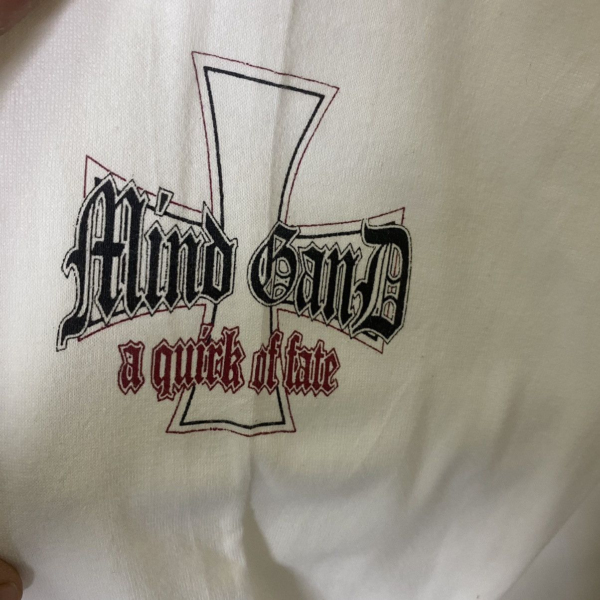 If Six Was Nine × Japanese Brand × Le Grande Bleu (L.G.B.) Mind Games Big Cross West Coast Choppers Style Tee Size US M / EU 48-50 / 2 - 5 Thumbnail