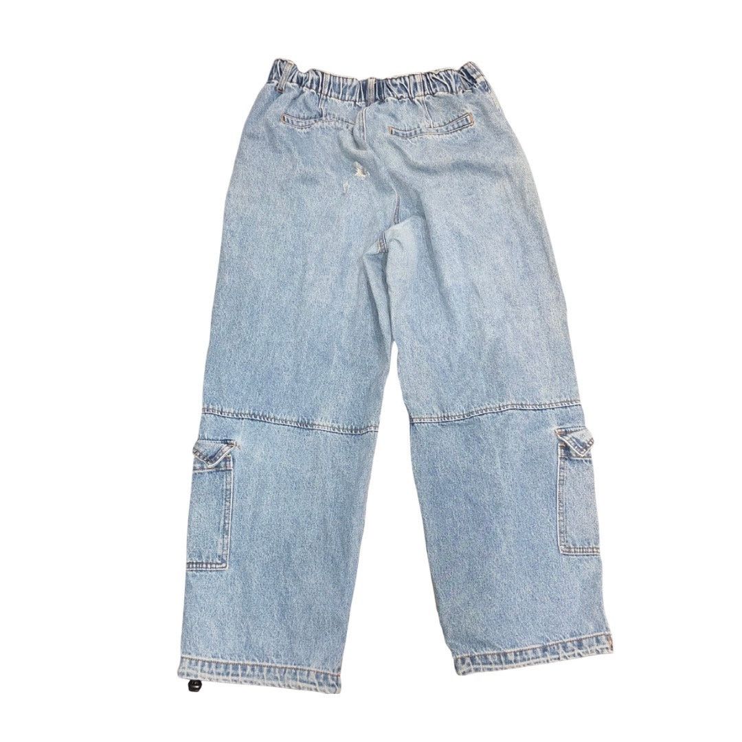 Forever 21 Forever 21 Baggy Denim Cargo Jeans Wide Leg 12 Y2K 90s Flaw Size 34" / US 12 / IT 48 - 2 Thumbnail