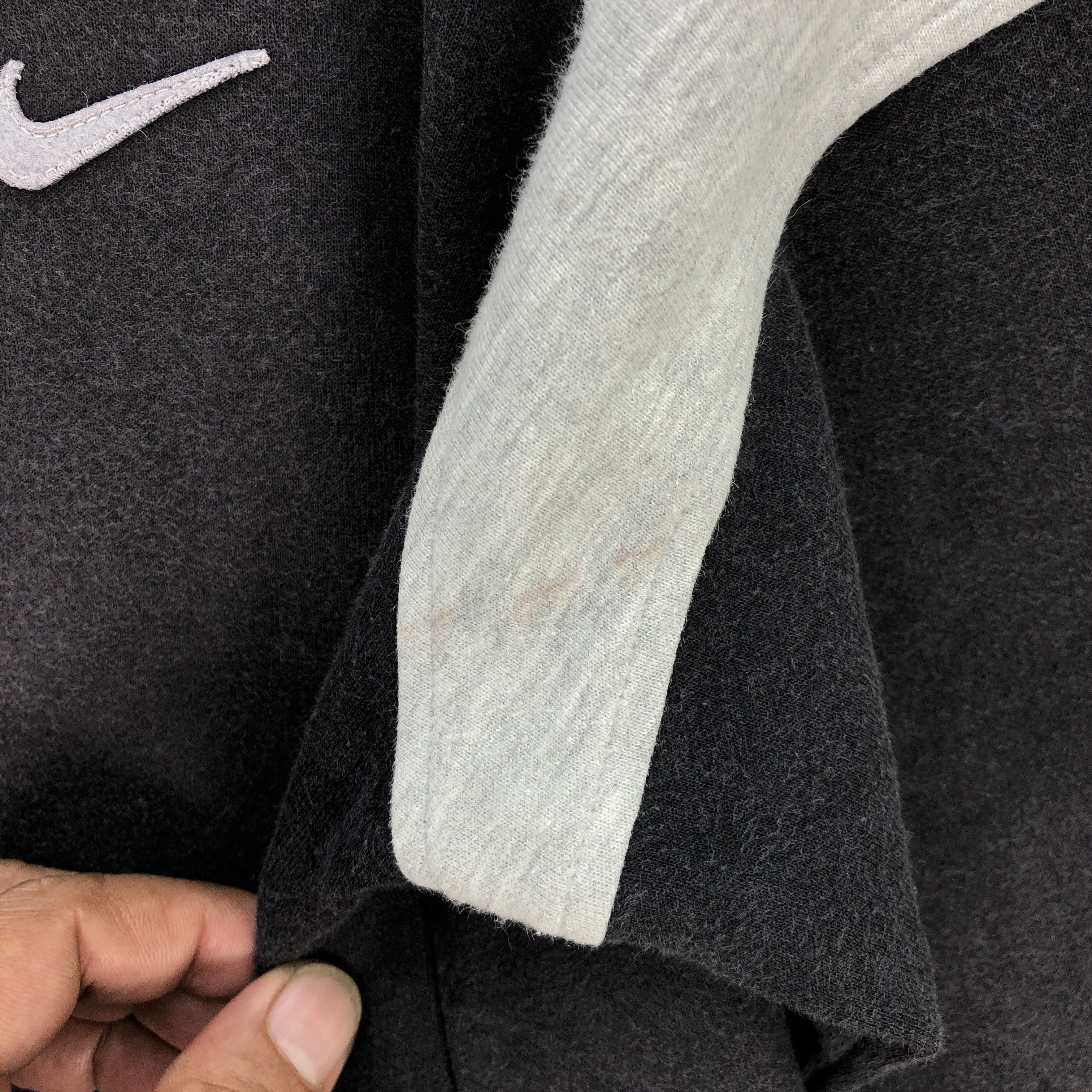 Nike × Vintage Vintage Nike Sweater Hoodie Nike Swoosh Zipper Sweatshirt Size US S / EU 44-46 / 1 - 9 Thumbnail