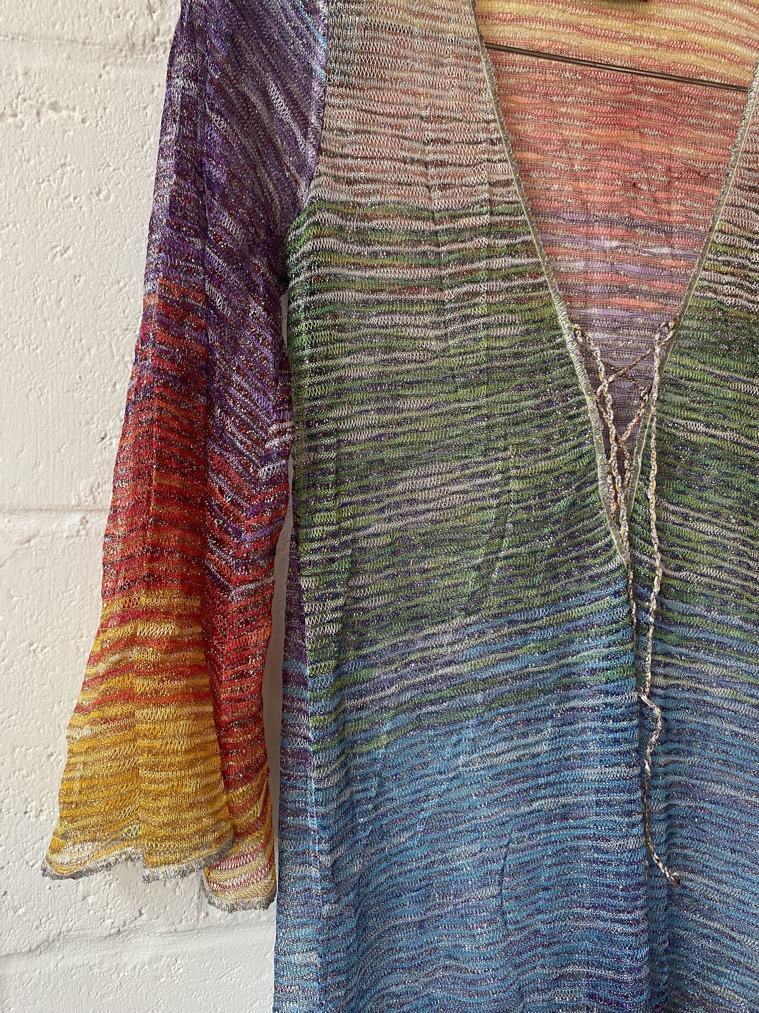 Missoni Missoni Mare Rainbow Kaftan / Tunic / Beach Cover up Size S / US 4 / IT 40 - 5 Thumbnail