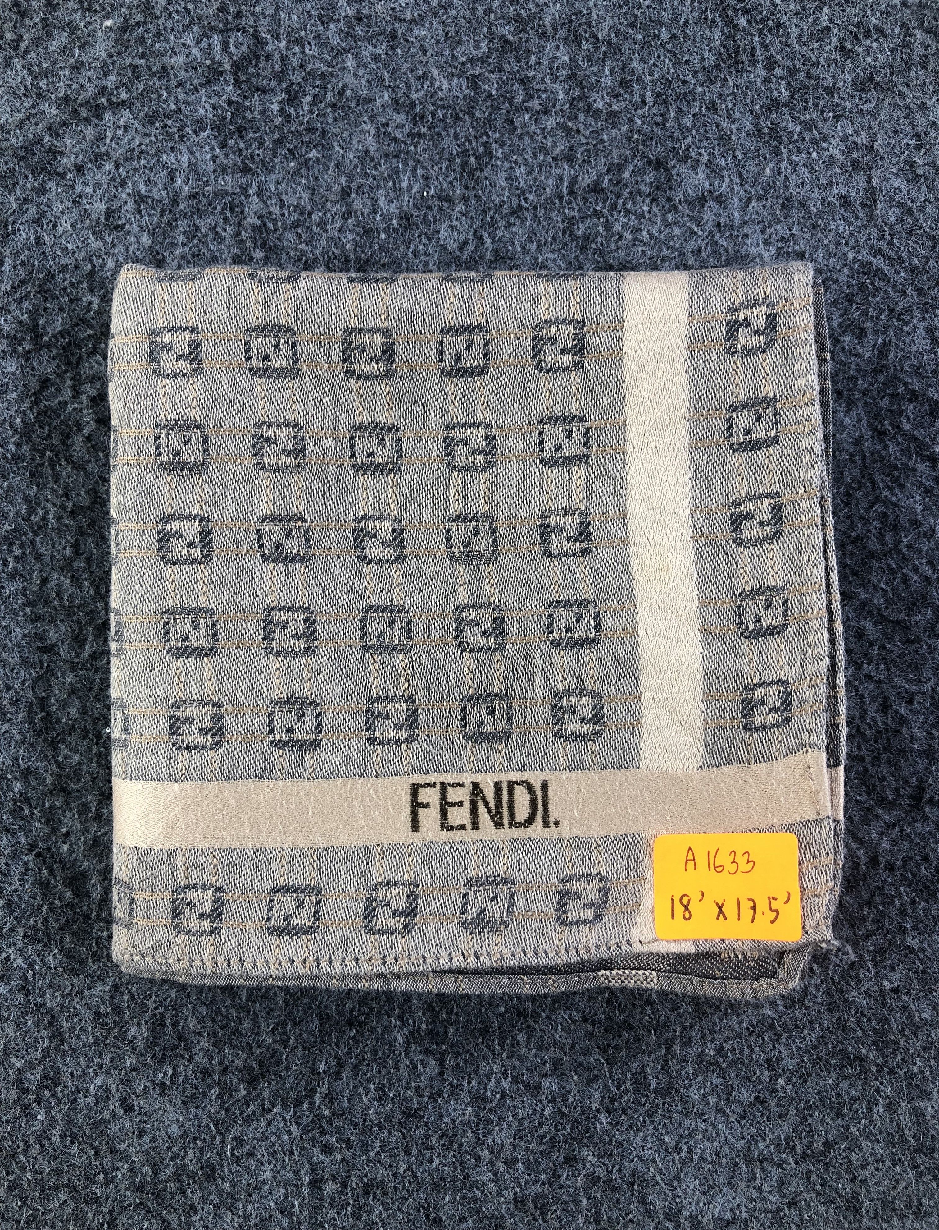 Vintage Fendi Handkerchief / Bandana / Neckerchief A1633 Size ONE SIZE - 6 Thumbnail