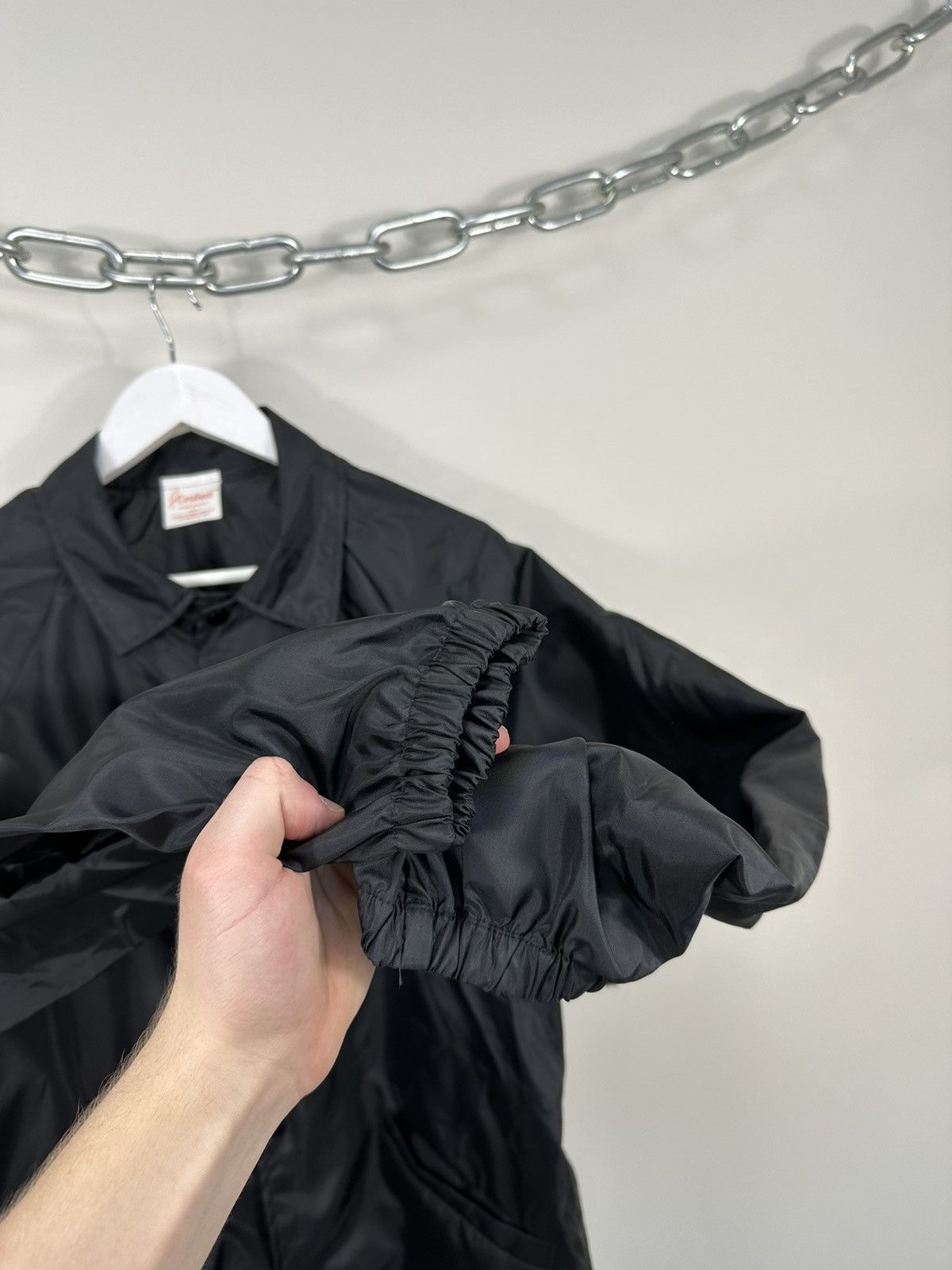 Vintage Vintage 90s Savage Arms Made in USA Black Overshirt Jacket Size US L / EU 52-54 / 3 - 7 Thumbnail