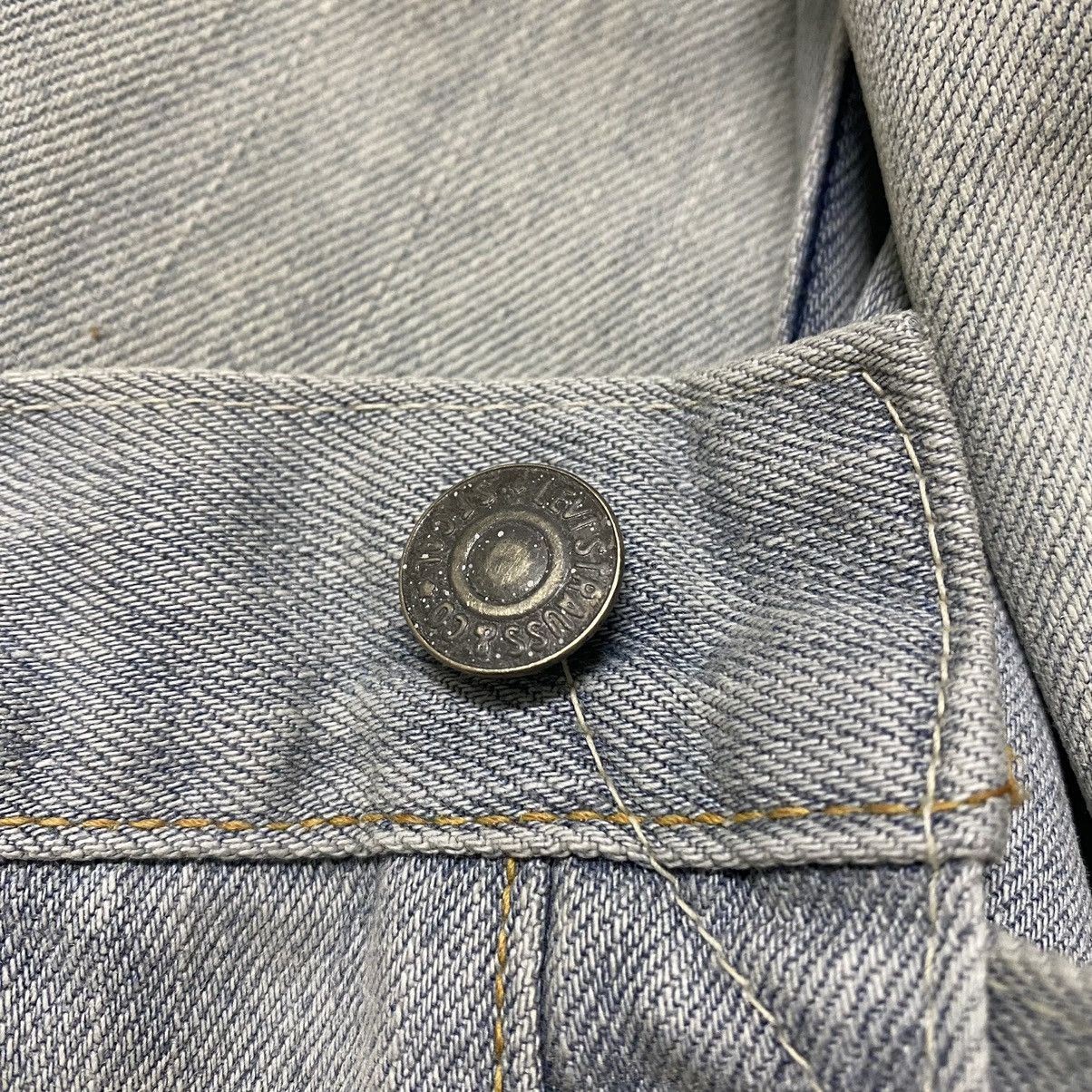 Levi's Vintage Levis 501 Big E Denim Selvedge Jeans Over Washed Size US 32 / EU 48 - 19 Thumbnail