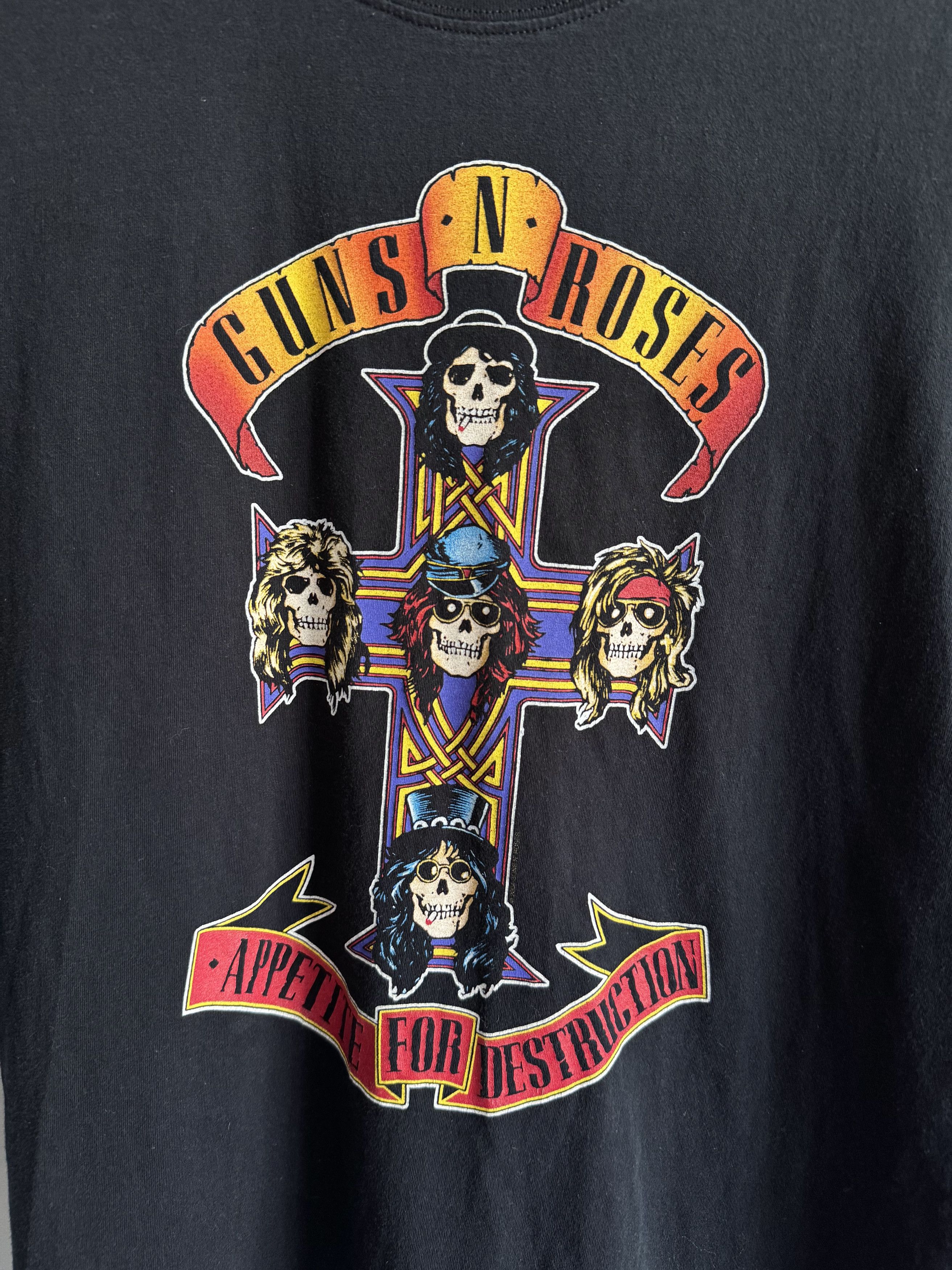 Band Tees GUNS N ROSES APPETITE FOR DESTRUCTION T-SHIRT Size US S / EU 44-46 / 1 - 2 Thumbnail