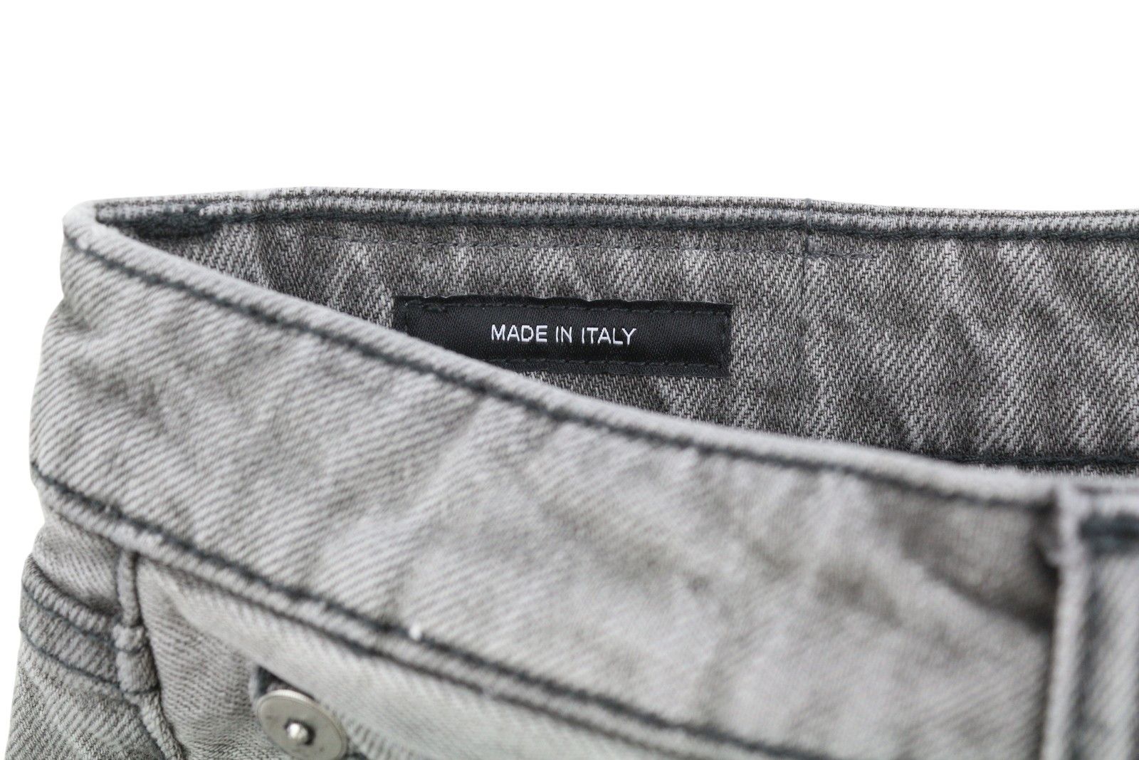 R13 JOAN CROPPED FLARE 25 Ashen Black Jeans 90042 Size 25" / US 0 / IT 36 - 6 Thumbnail