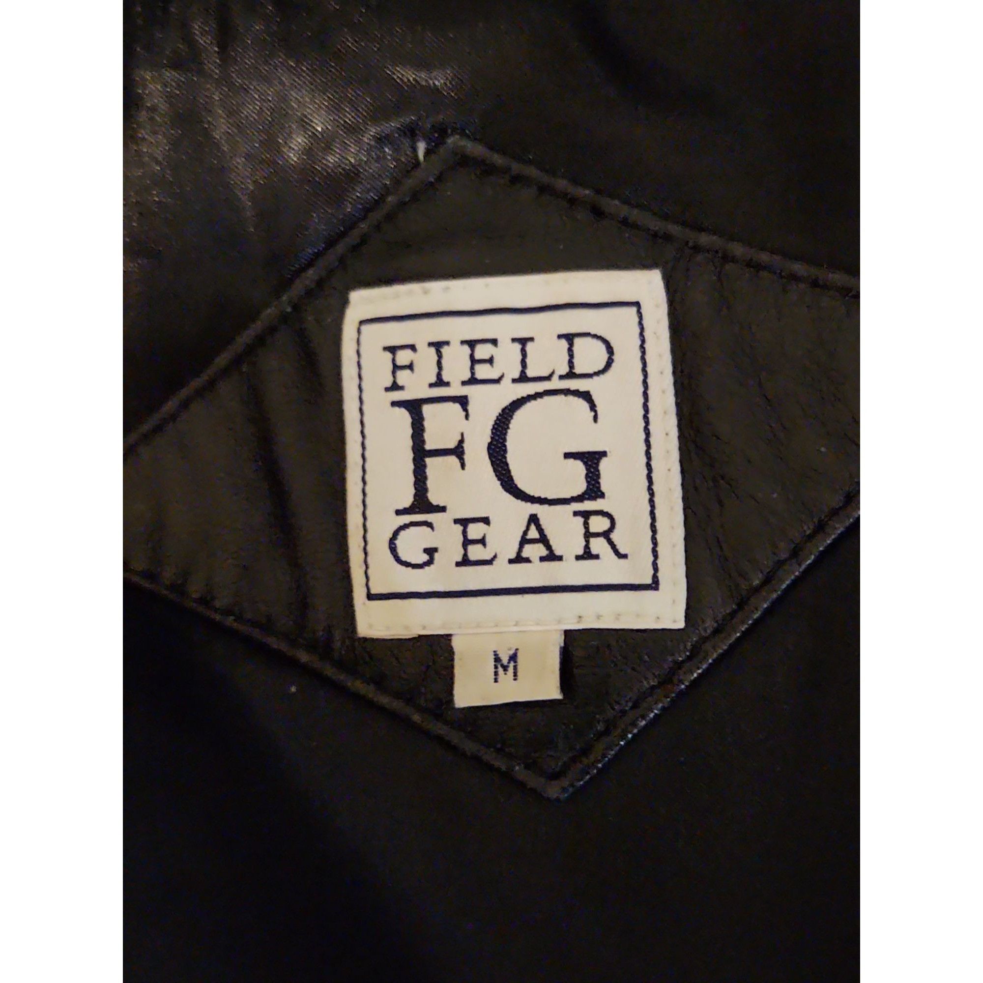 Vintage Field Gear Genuine Leather Coat Vtg Black Adult M Removable Size US M / EU 48-50 / 2 - 13 Thumbnail