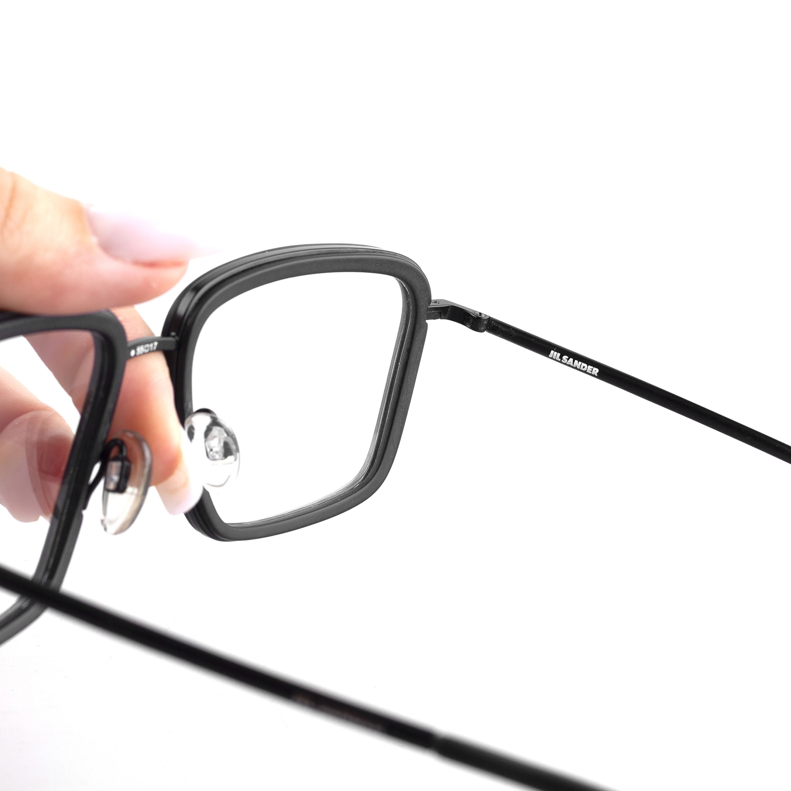 Jil Sander JIL SANDER J2007 Black Glasses Size ONE SIZE - 4 Thumbnail