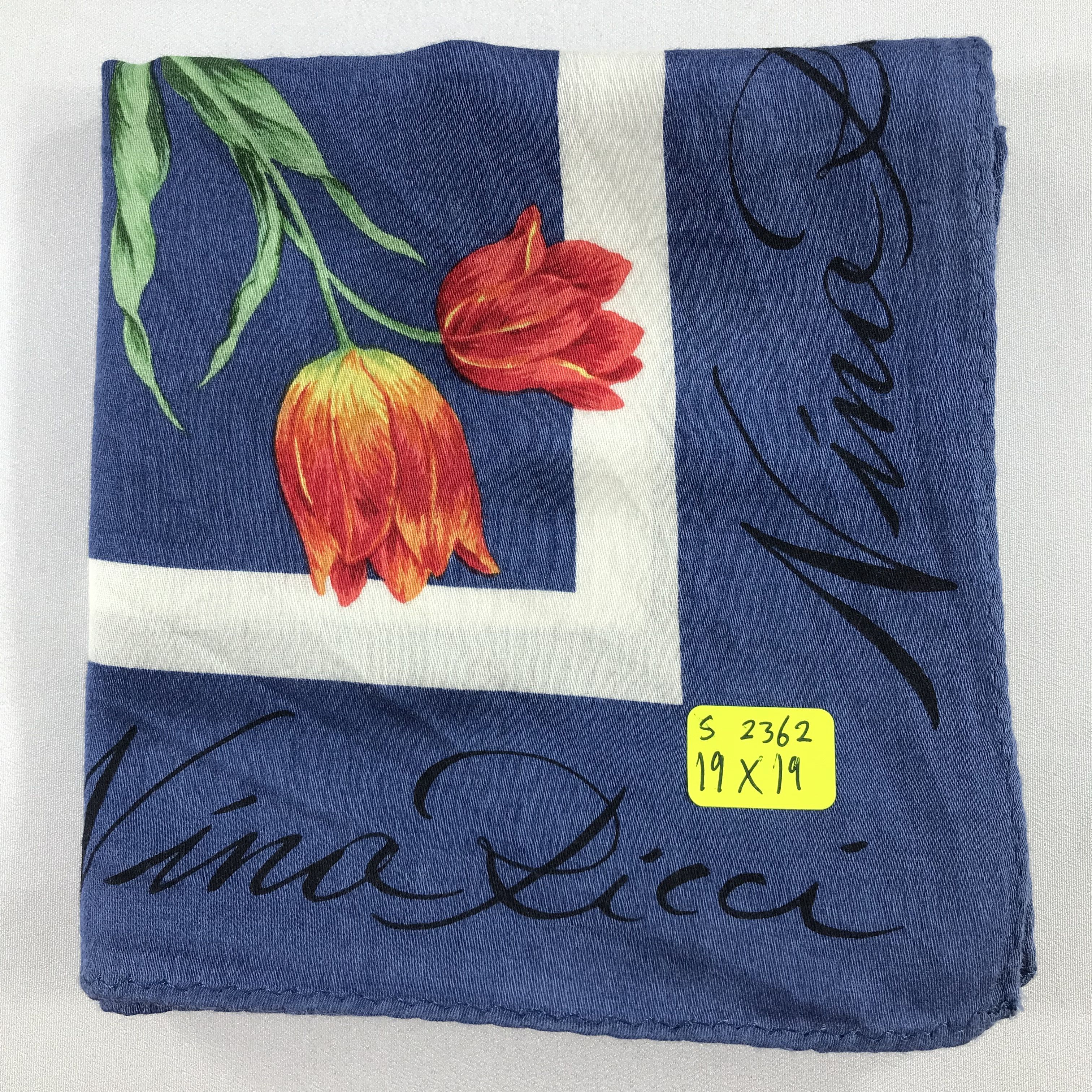 Nina Ricci × Vintage Nina Ricci Bandana / Handkerchief / Neckerchief - S2362 Size ONE SIZE - 5 Thumbnail