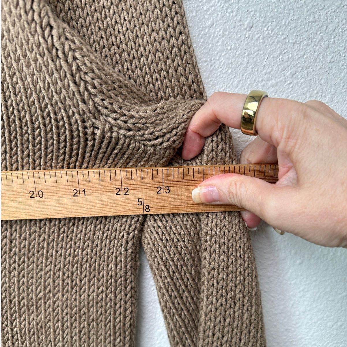 The Row The Row Anteo Knit Sweater Mens Natural Brown Crewneck Size US M / EU 48-50 / 2 - 8 Thumbnail