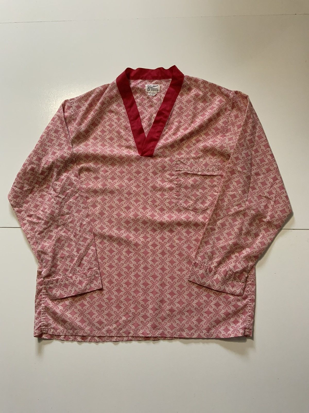 Vintage Vintage 1960s Knightimer Permanent Press MCM Pullover Shirt Size US M / EU 48-50 / 2 - 1 Thumbnail
