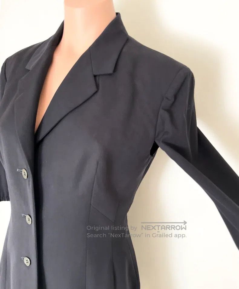 Yohji Yamamoto Yohji Yamamoto Short Sleeve Wool blazer Size S / US 4 / IT 40 - 5 Thumbnail
