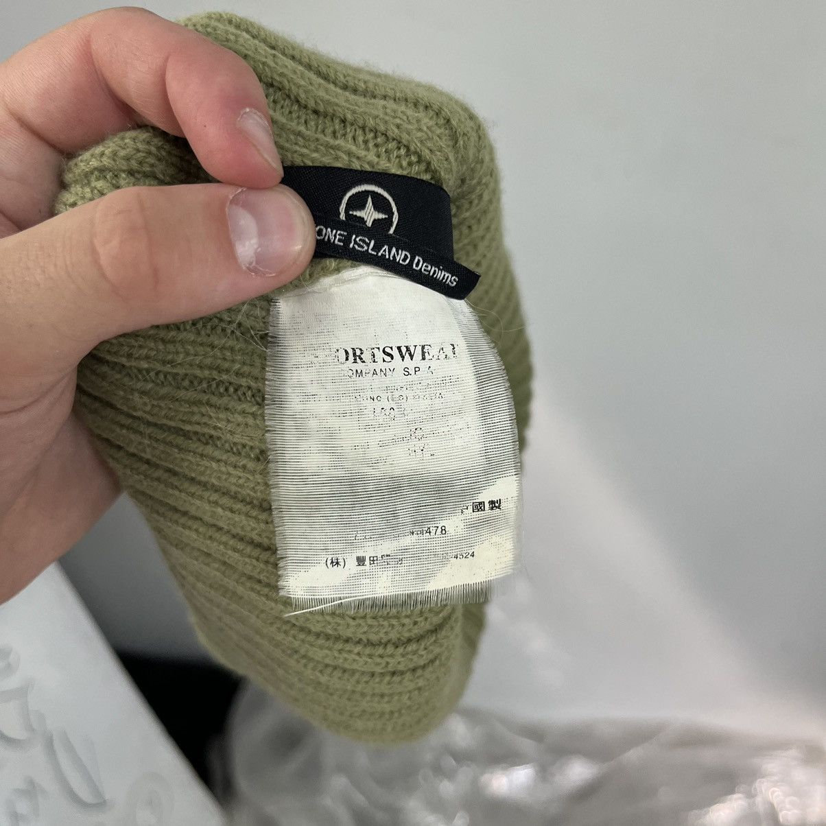 Massimo Osti × Stone Island Stone Island Beanie Size ONE SIZE - 6 Thumbnail