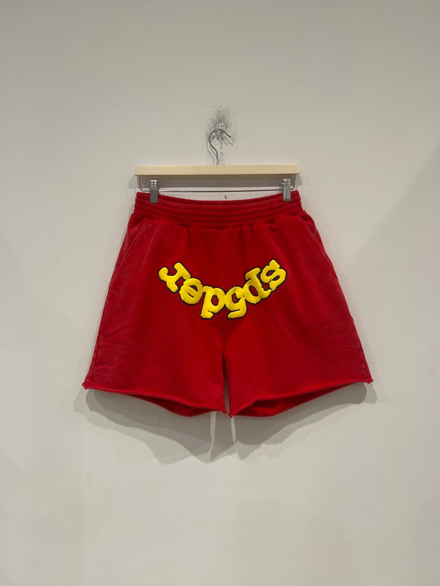 Sp5der Sp5der OG Logo Sweatshort Red Size US 32 / EU 48 - 1 Thumbnail