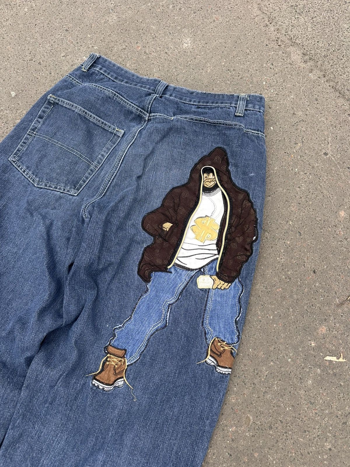 JNCO Baggy JNCO Style Rap Jeans Baggy Wide Leg Size US 34 / EU 50 - 6 Thumbnail