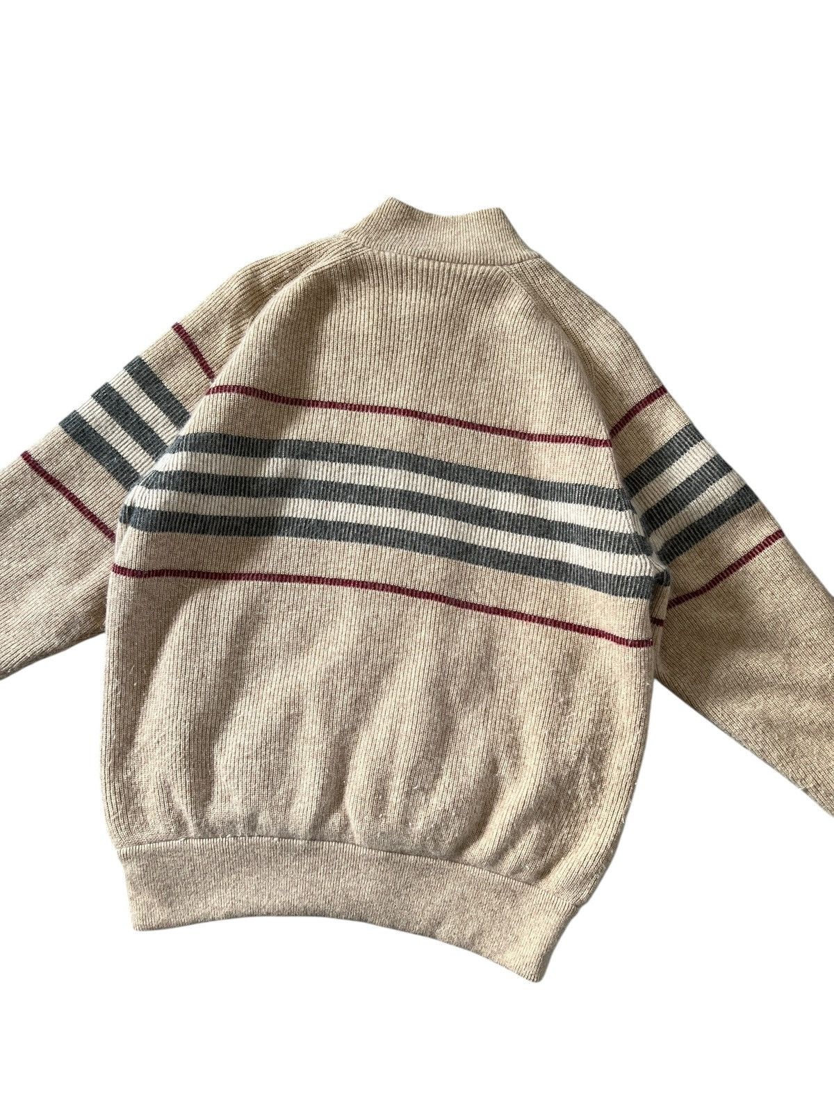 Burberry Burberry Cashmere Wool Blend Zipper Sweater Size US L / EU 52-54 / 3 - 11 Thumbnail