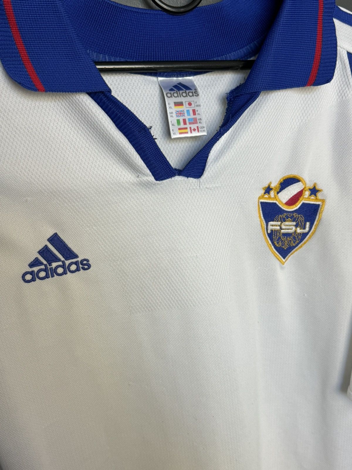 Adidas Yugoslavia National Team 00/01 Away Football Jersey T-Shirt Size US XL / EU 56 / 4 - 3 Thumbnail