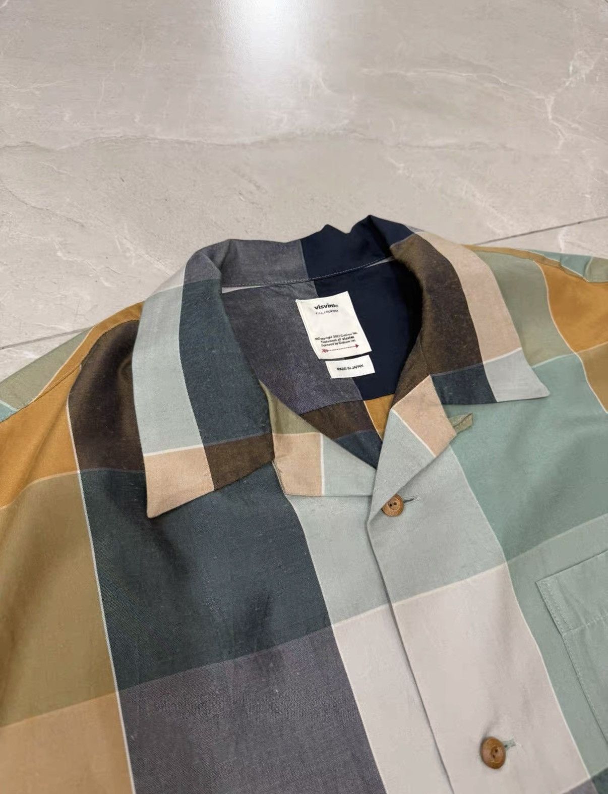 Visvim VISVIM 22SS HARMON SHIRT S/S CHECK J34 Size US S / EU 44-46 / 1 - 4 Thumbnail