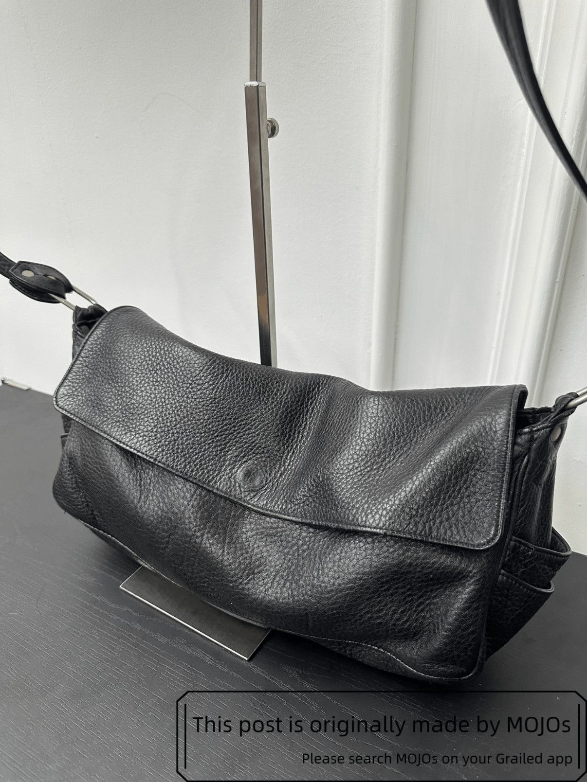 Yohji Yamamoto Yohji Yamamoto Leather Bucker Bag mojos174112121 Size ONE SIZE - 3 Thumbnail