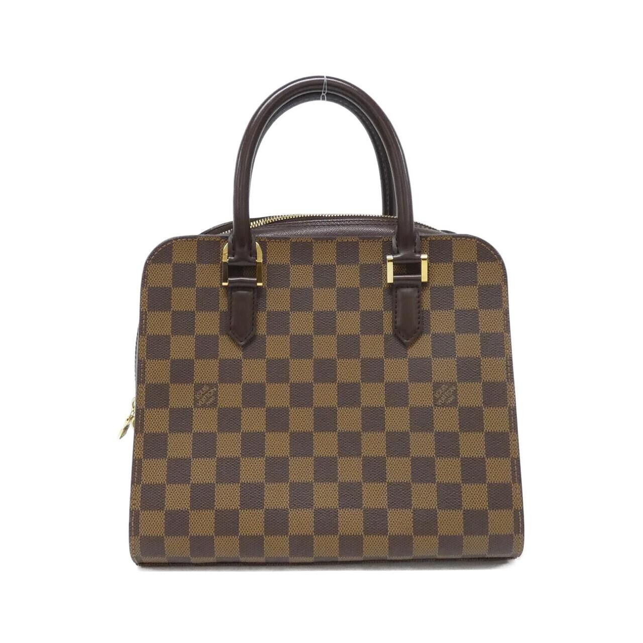 Louis Vuitton Louis Vuitton Louis Vuitton Triana Damier Handbag Textile Handbag N51155 DUTY FREE for USA Size ONE SIZE - 1 Thumbnail