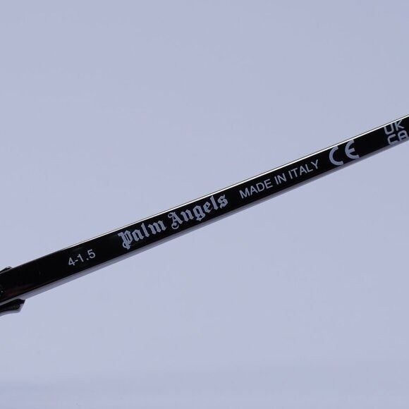 Palm Angels Palm Angels PERI10H CRYSTAL 1007 Sunglasses Gunmetal Oval Size ONE SIZE - 7 Thumbnail