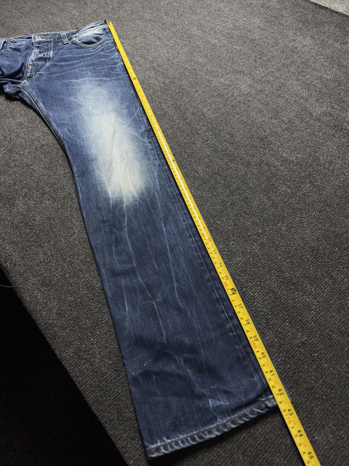 G-Star 00s Vintage G-Star RAW 520 Vintage Faded Denim Jeans Y2K Size US 32 / EU 48 - 16 Thumbnail