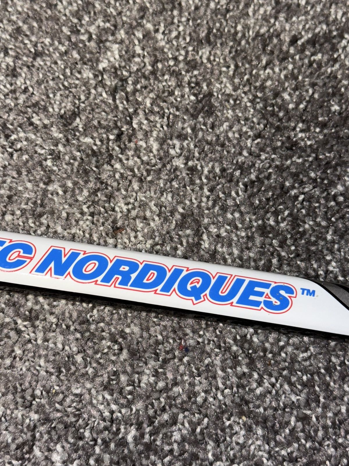 NHL NHL Vintage Hockey Sherwood Quebec Nordiques Mini Stick Size ONE SIZE - 12 Thumbnail