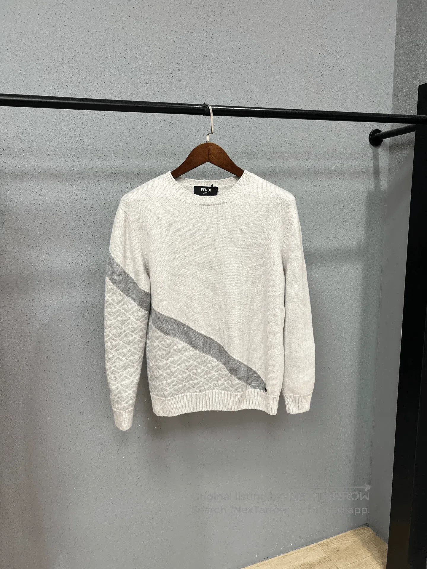 Fendi Fendi Gradient All-Over Print Knit Sweater. Size US L / EU 52-54 / 3 - 1 Thumbnail