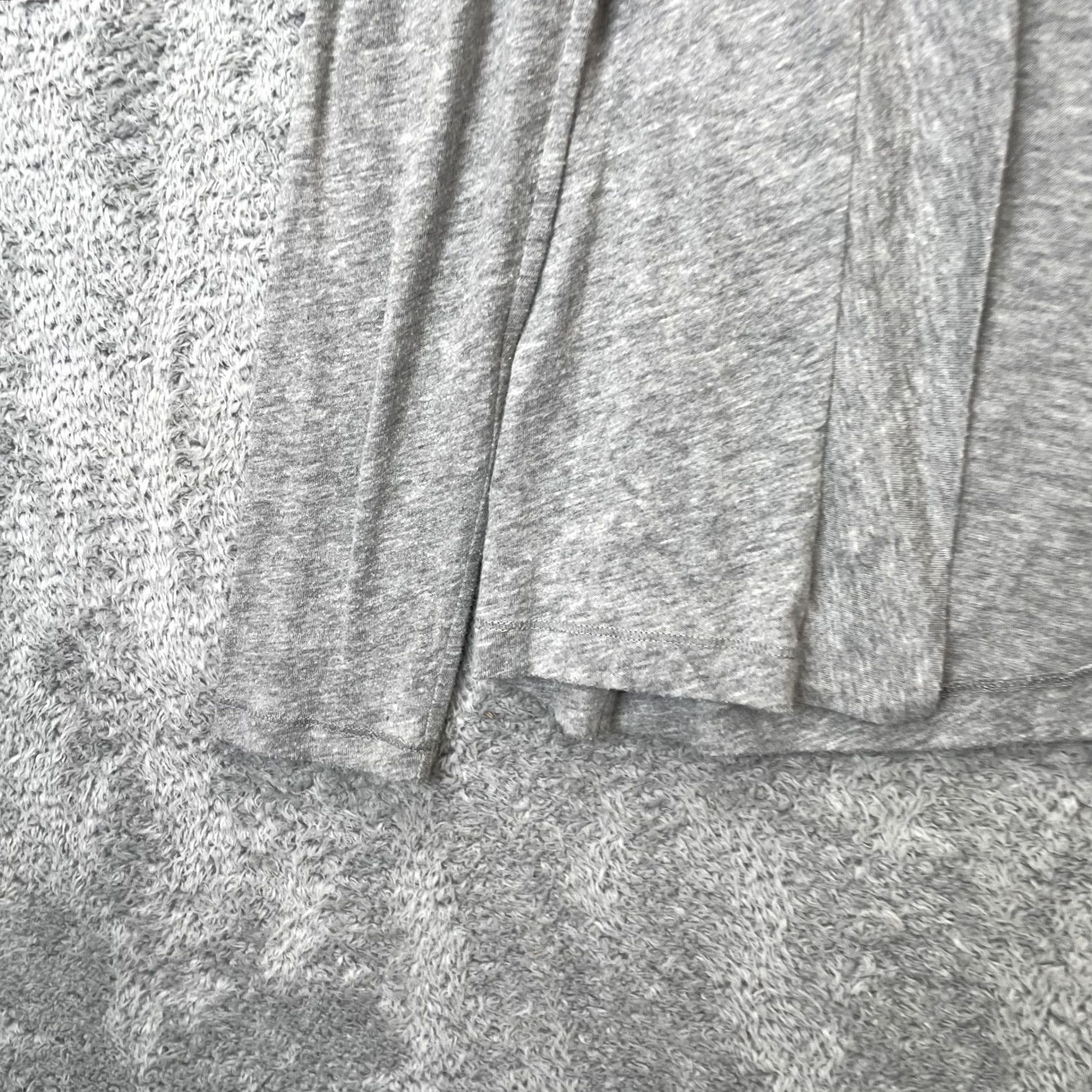 J.Crew J. Crew Sweater Cardigan Womens Medium Gray Heather Knit Cotton Open Front Regular L/S Pullover Vintage? Size M / US 6-8 / IT 42-44 - 6 Thumbnail