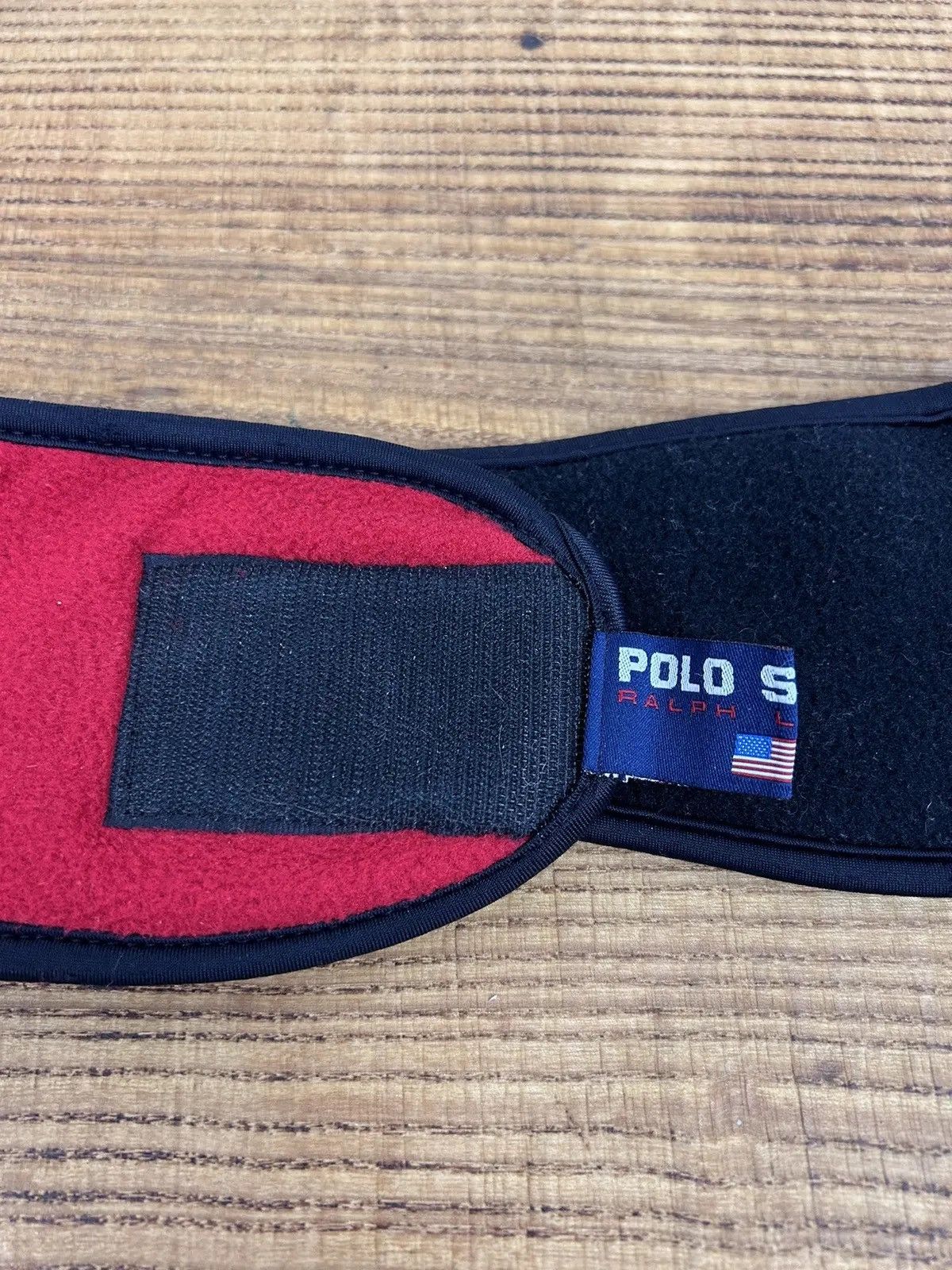 Polo Ralph Lauren 00s Vintage Ralph Lauren Polo Sport Fleece Headband Size ONE SIZE - 5 Thumbnail