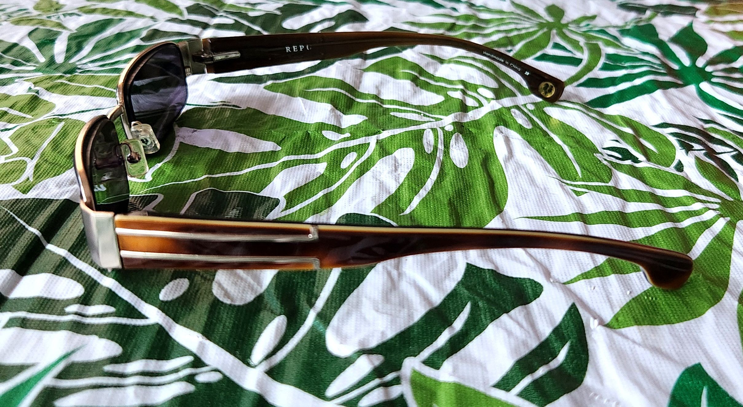 Other Republica Cairo Half rimless Eyeglasses 54-17-140 YG Brown Size ONE SIZE - 5 Thumbnail