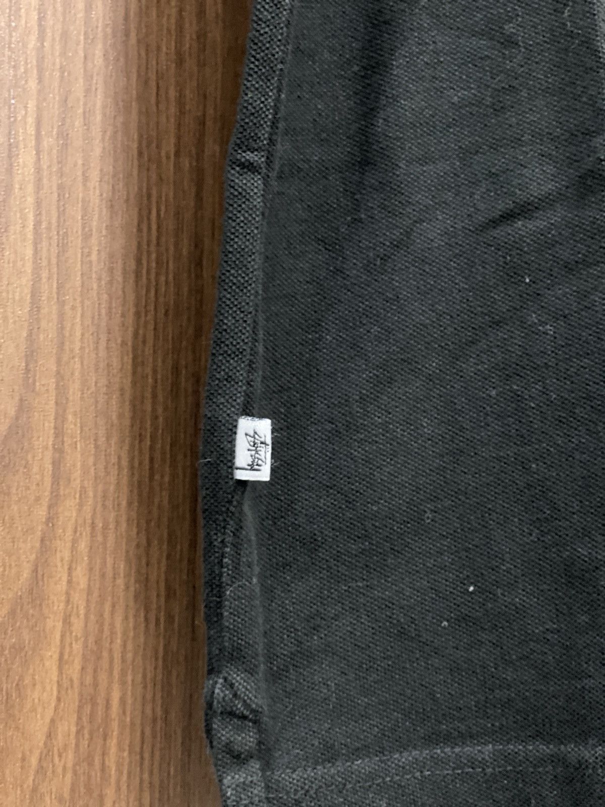 Stussy Stüssy Dark/Black Contrast Collar Polo Shirt l Size US S / EU 44-46 / 1 - 4 Thumbnail