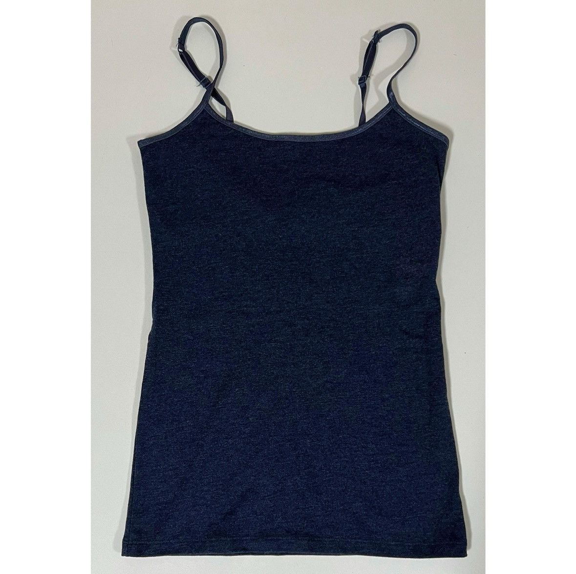 Sonoma SO Navy Blue Marled Cami Camisole Tank Top Shirt Size XS 💙 Size XS / US 0-2 / IT 36-38 - 1 Thumbnail