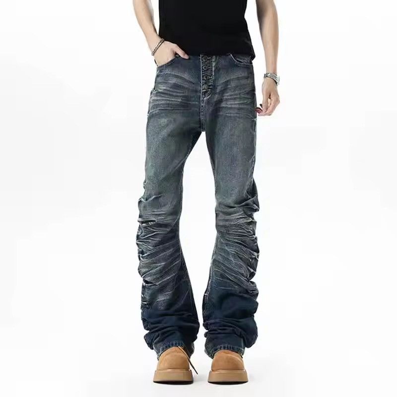 Vintage flared hiphop jeans Size US 33 - 1 Thumbnail