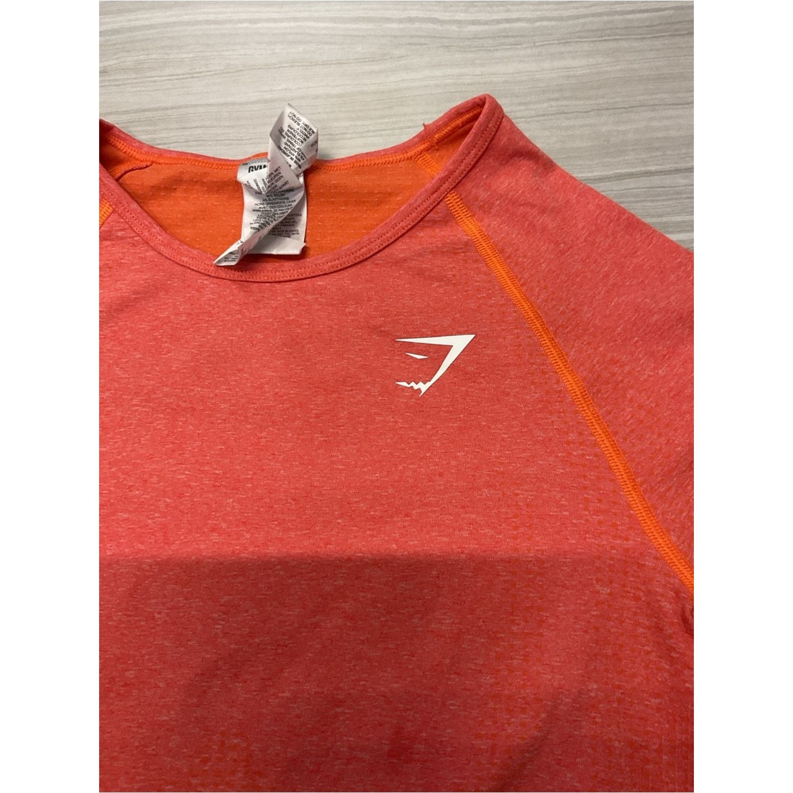 Gymshark Gymshark Seamless Cropped Long Sleeve Athletic Top Size M / US 6-8 / IT 42-44 - 4 Thumbnail