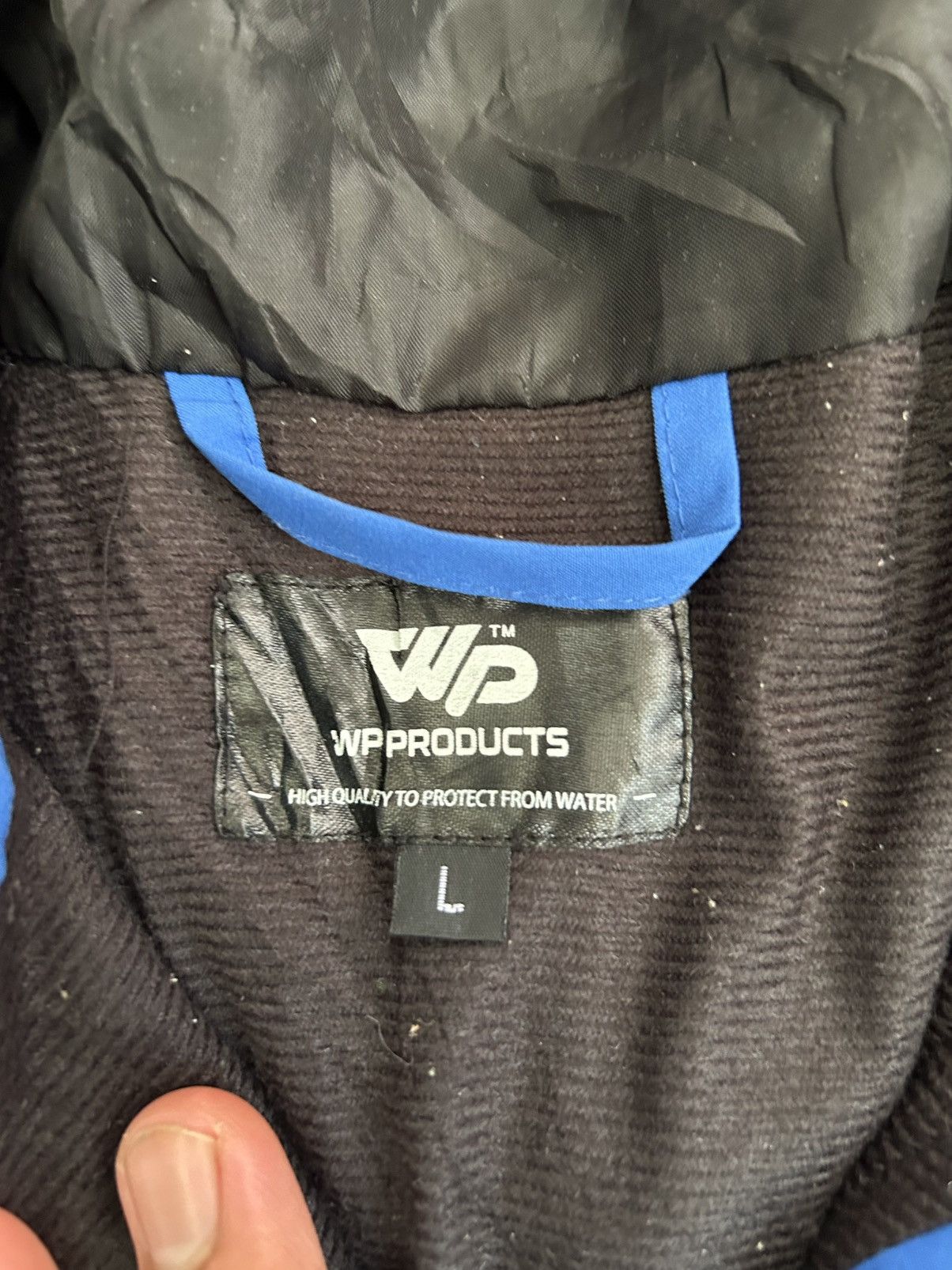 Vintage WP Products Zipper Jacket With Hoodie Size US L / EU 52-54 / 3 - 7 Thumbnail