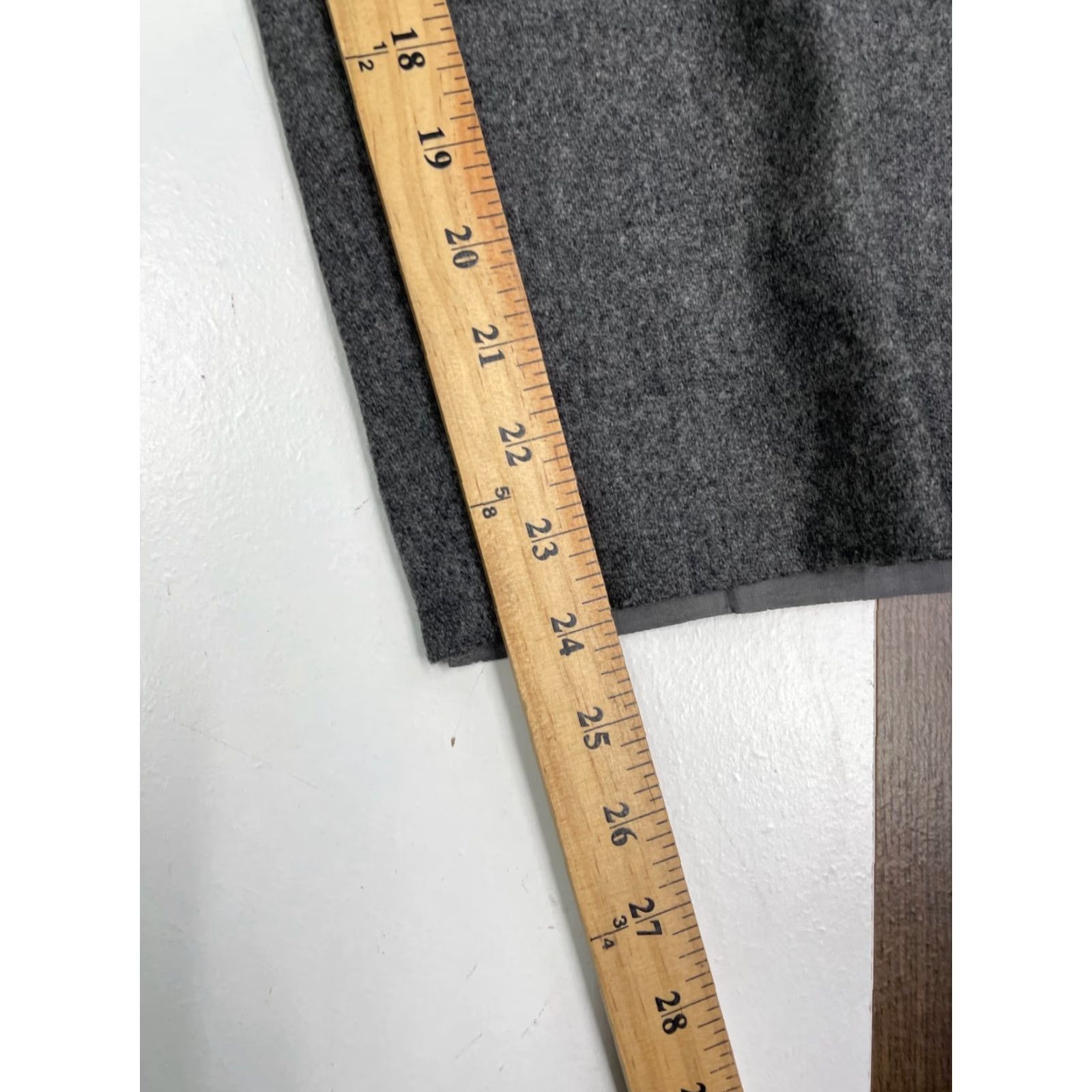 VINTAGE Joan Leslie Pants Size 14 Gray Wool Capri Equestrian Riding Womens