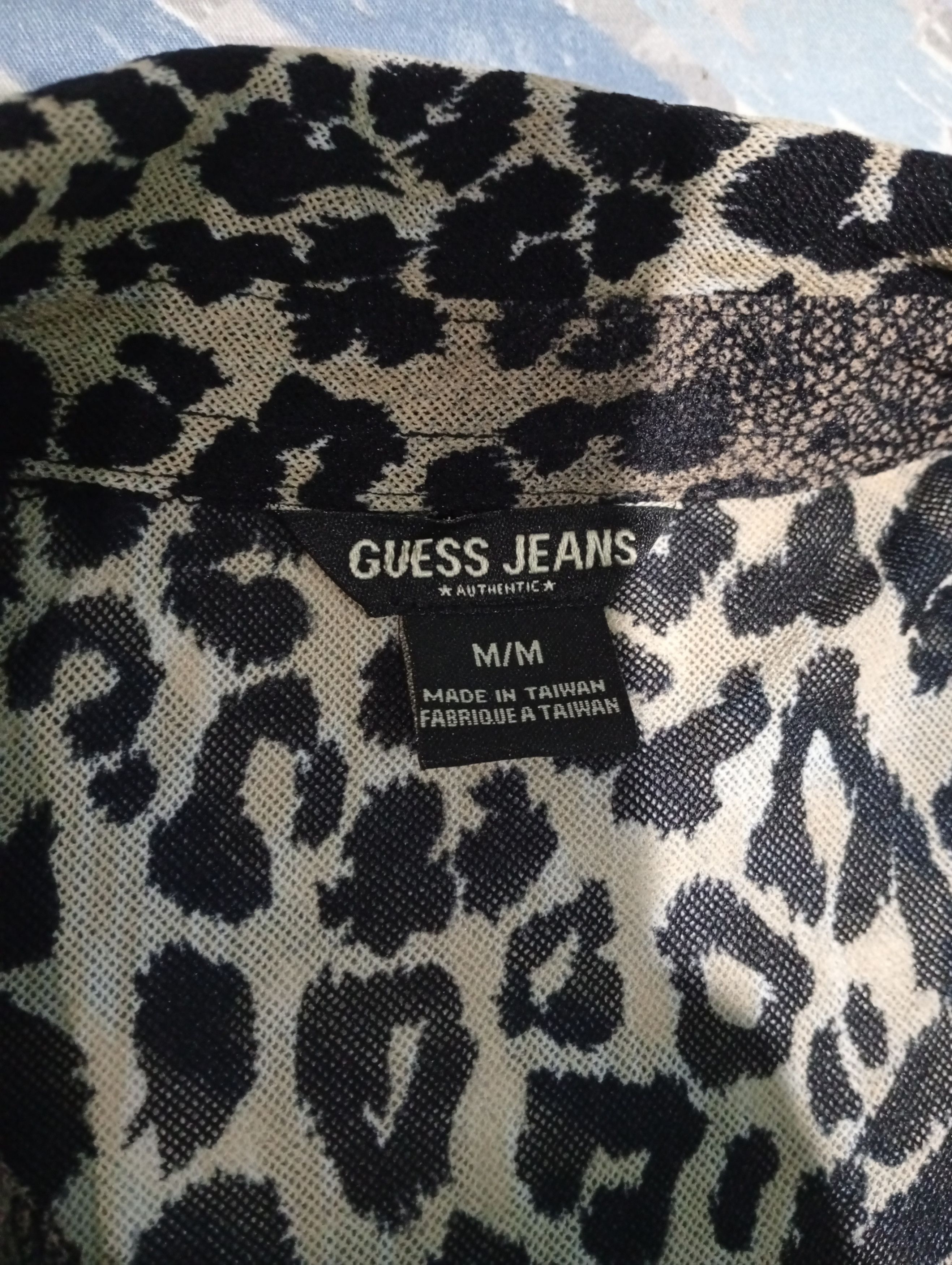 Guess VTG Guess leapord shirt Size S / US 4 / IT 40 - 4 Thumbnail