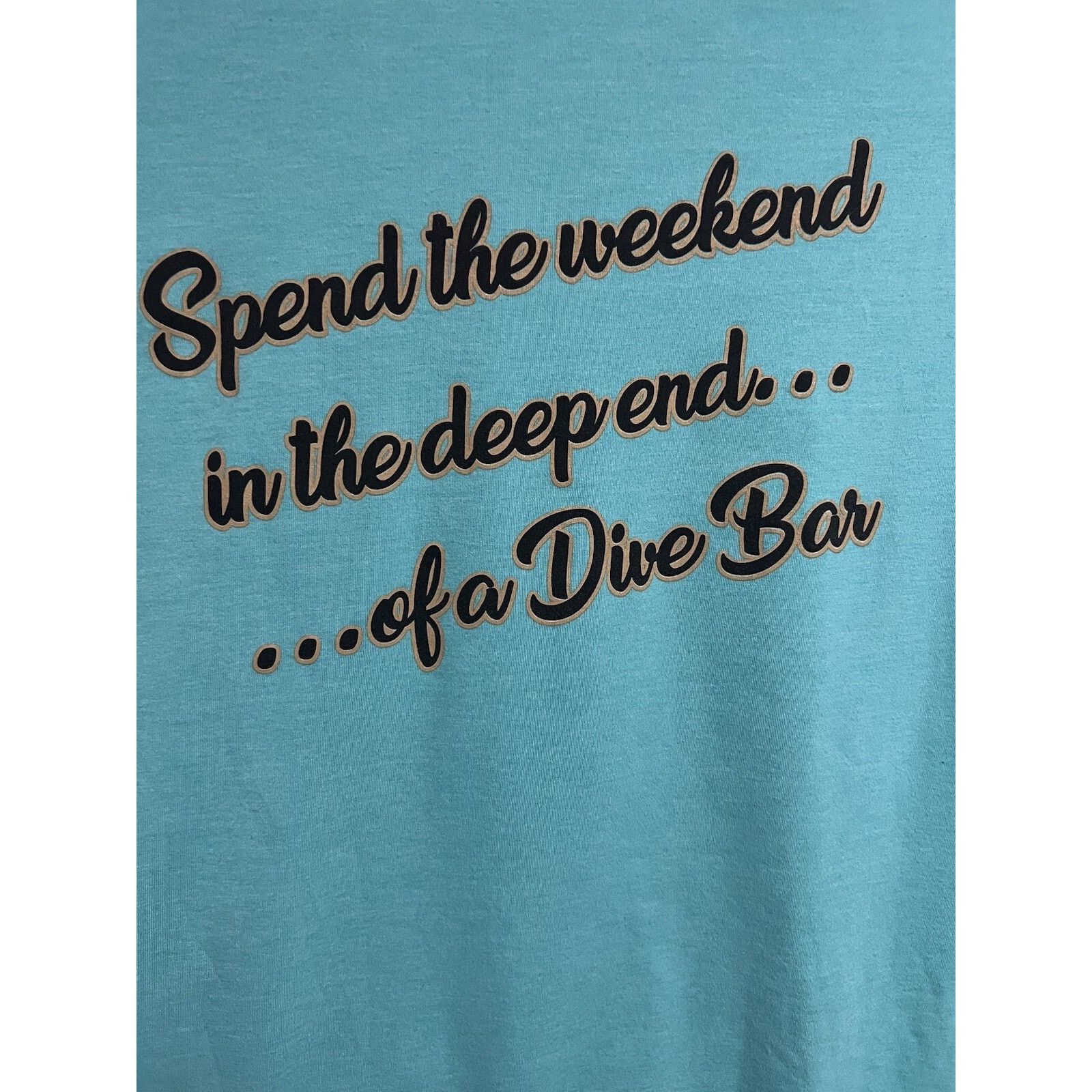Canvas Garth Brooks Tiki Dive Bar Blue Graphic TEE XL Country Music Size US XL / EU 56 / 4 - 4 Thumbnail