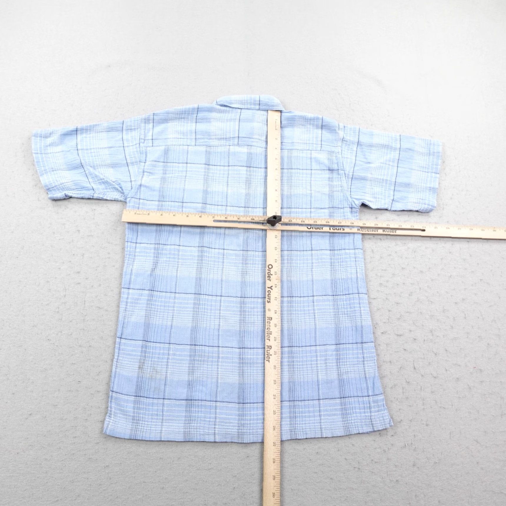 Patagonia Patagonia Shirt Mens Small Blue Plaid Organic Cotton Button Up Lightweight Camp Size US S / EU 44-46 / 1 - 5 Thumbnail