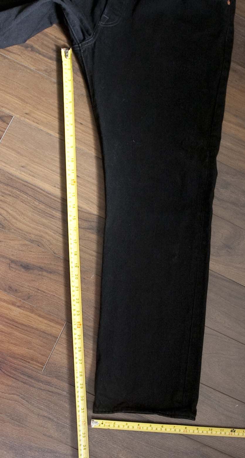 Levi's Levis 501 Black Jeans Size 39x31 Size US 39 - 5 Thumbnail