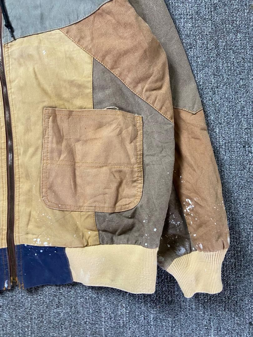 Carhartt Carhartt Reworked Patchwork Canvas Jacket (203) Size US S / EU 44-46 / 1 - 11 Thumbnail