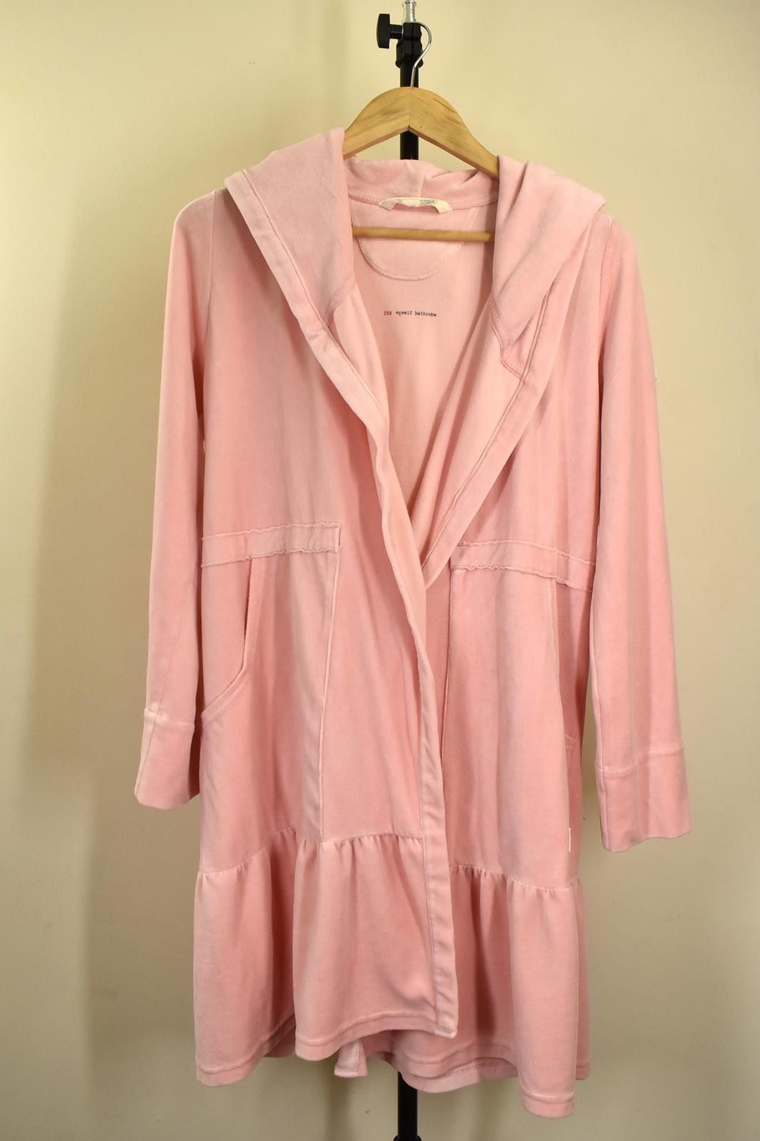 Designer Odd Molly Womens Bathrobe Pink Small No Belt Size ONE SIZE - 1 Thumbnail