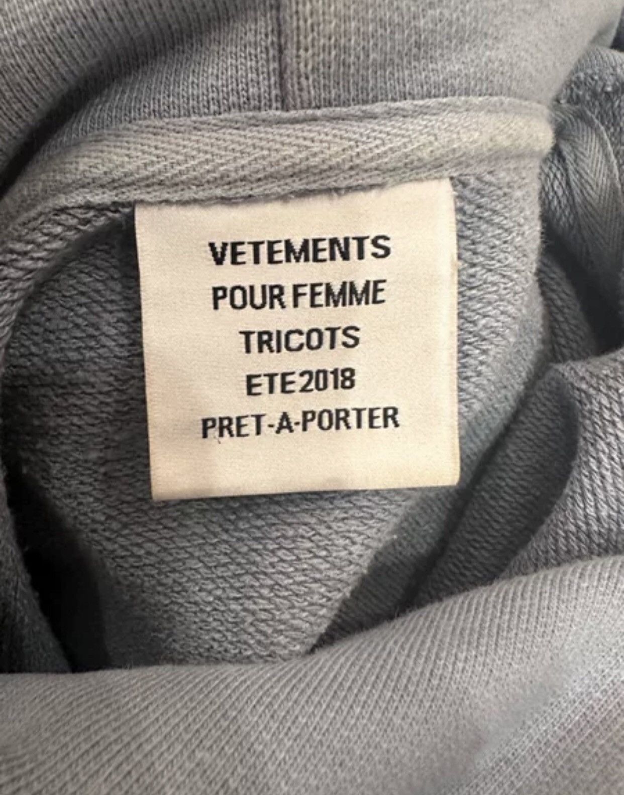 Vetements Vetements 2018 Unicorn Hoodie 2408-Nextarrow Size US M / EU 48-50 / 2 - 4 Thumbnail