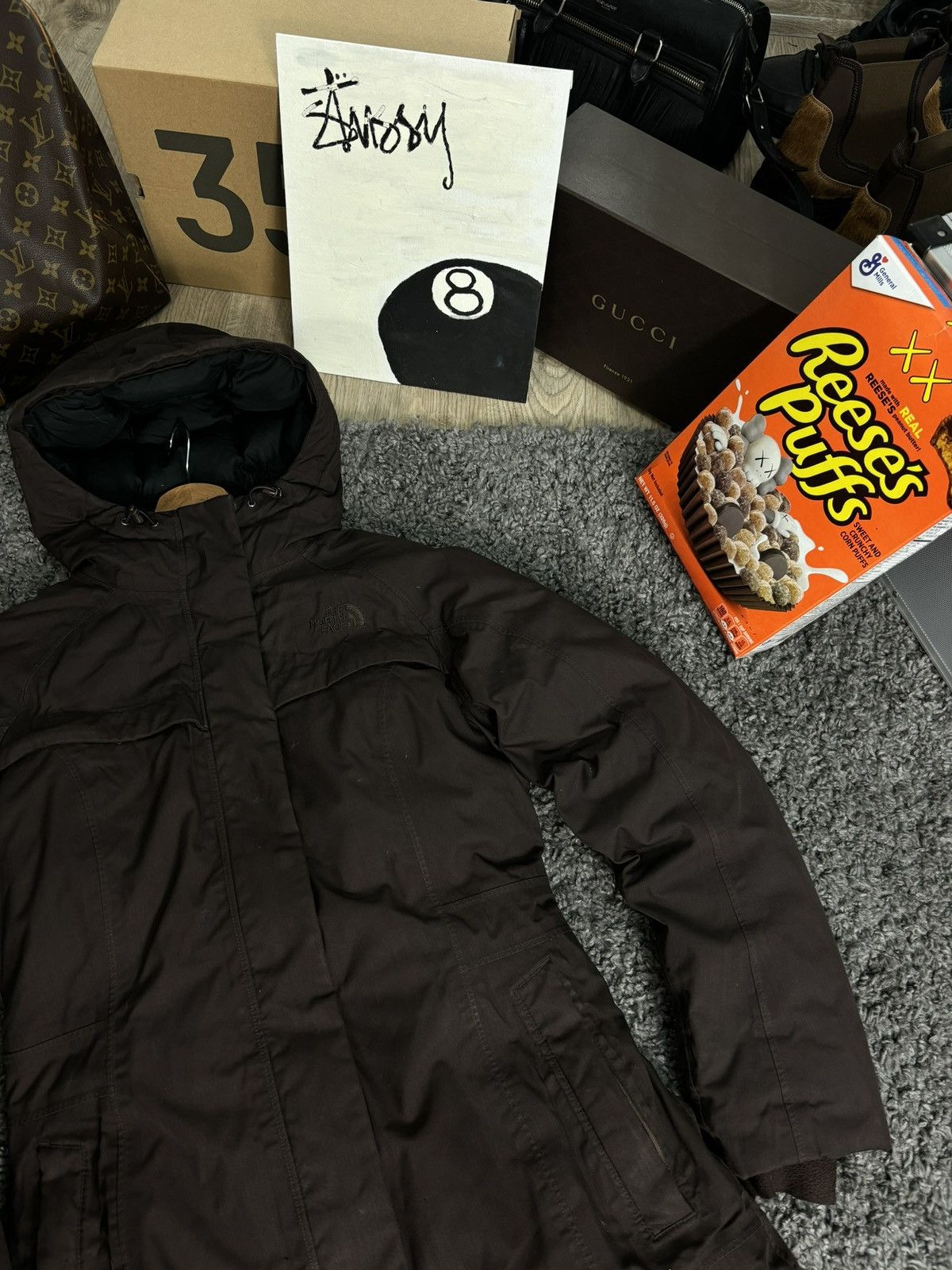 Goretex × The North Face Gorpcore RARE Brown Parkas Puffer Down Jacket The North Face Size S / US 4 / IT 40 - 5 Thumbnail